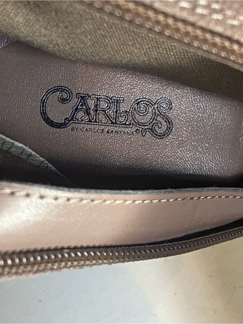 Carlos By Carlos Santana Tan Suede Over The Knee Boot Size 8M